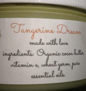 Tangerine Dream Organic Cocoa Butter